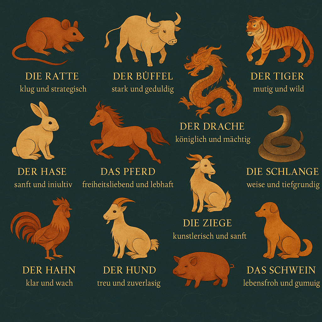 Chinesisches Horoskop - Bild von ChatGPT.com